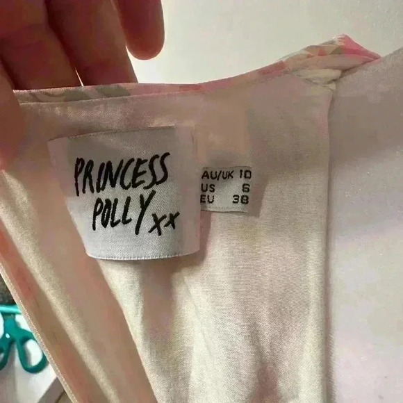 PRINCESS POLLY floral mini dress size US 6 - Picture 8 of 8